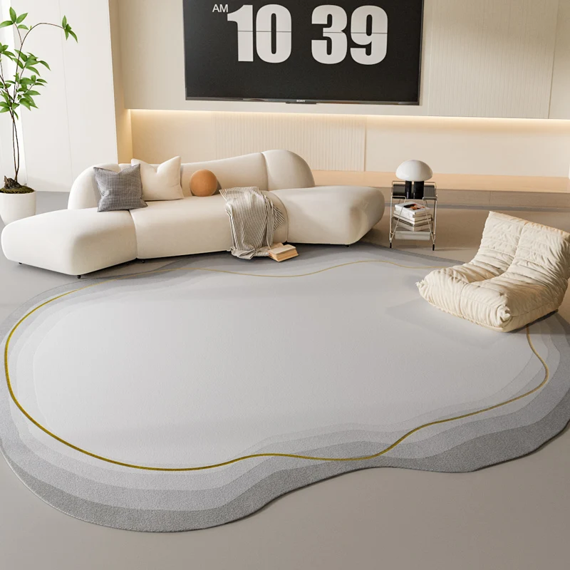 

Розовый плюшевый коврик для гостиной