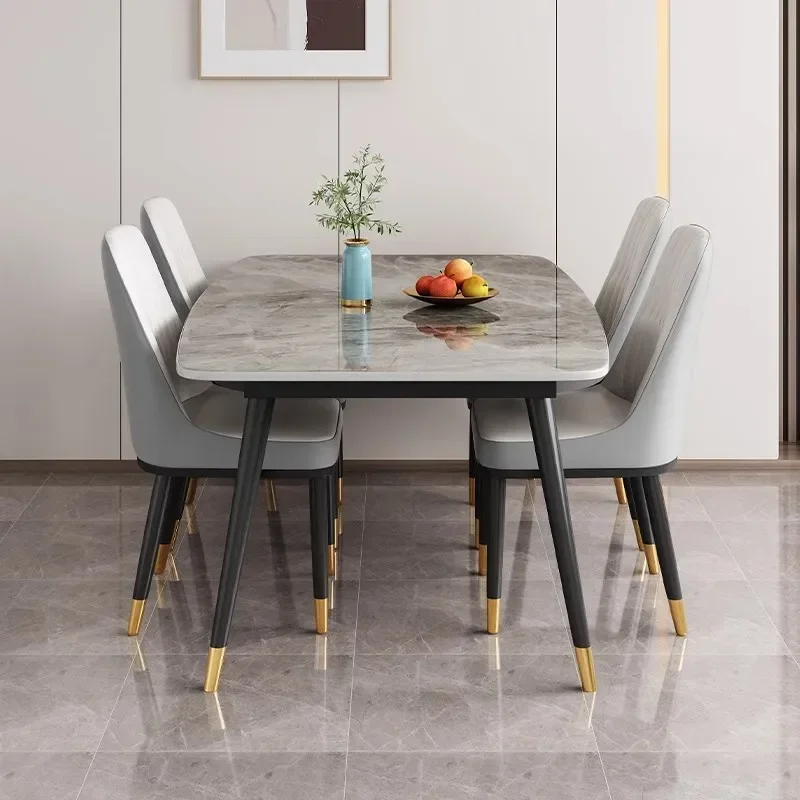 Дизайнерские роскошные ножки обеденного стола металлические современные