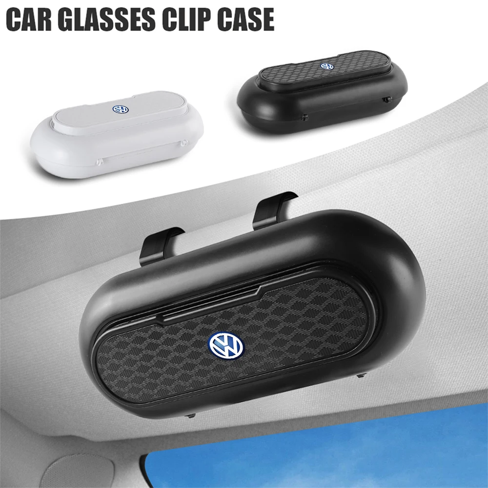 1 шт. зажим для автомобильных солнцезащитных очков из АБС-пластика металлическая