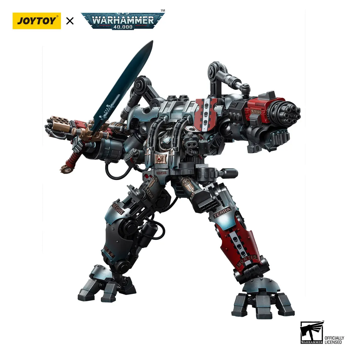 [Предзаказ] экшн-фигурка JOYTOY Warhammer 40k 1/18 Mecha Grey Knight nemжесы Dreadknight аниме модель игрушка подарок бесплатная доставка