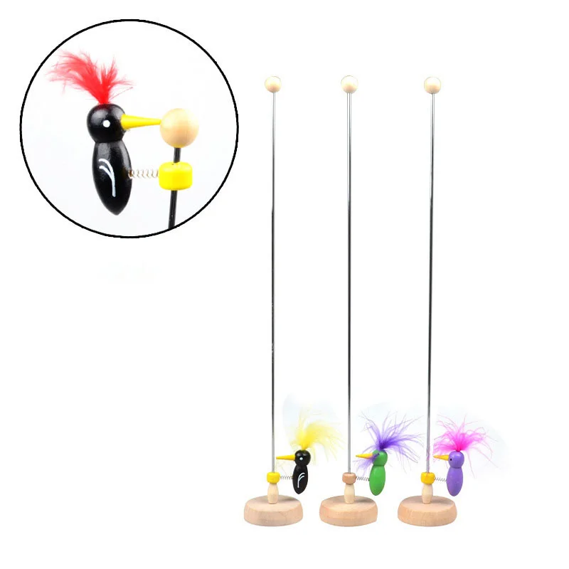 

Creative Woodpecker Hot Toys Cute Funny Children's Puzzle Hands-on Early Education Traditional Wooden Crafts Nostalgia