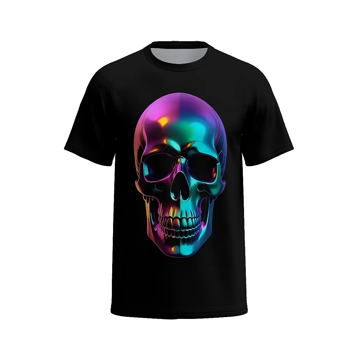 Женская футболка SONSPEE с черепом дышащая полиэфирная идеально подходит для