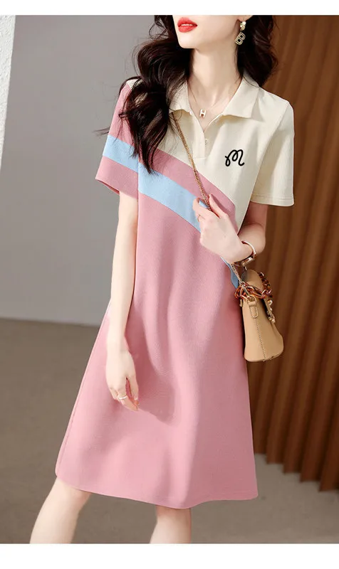 2023 New Summer Golf Skirt New Summer Hooded Slim Sports Dress