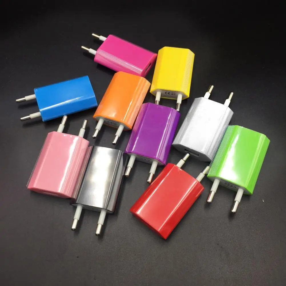 

Useful EU Plug 5V 1A Travel Power Adapter Charger Fireproof Universal