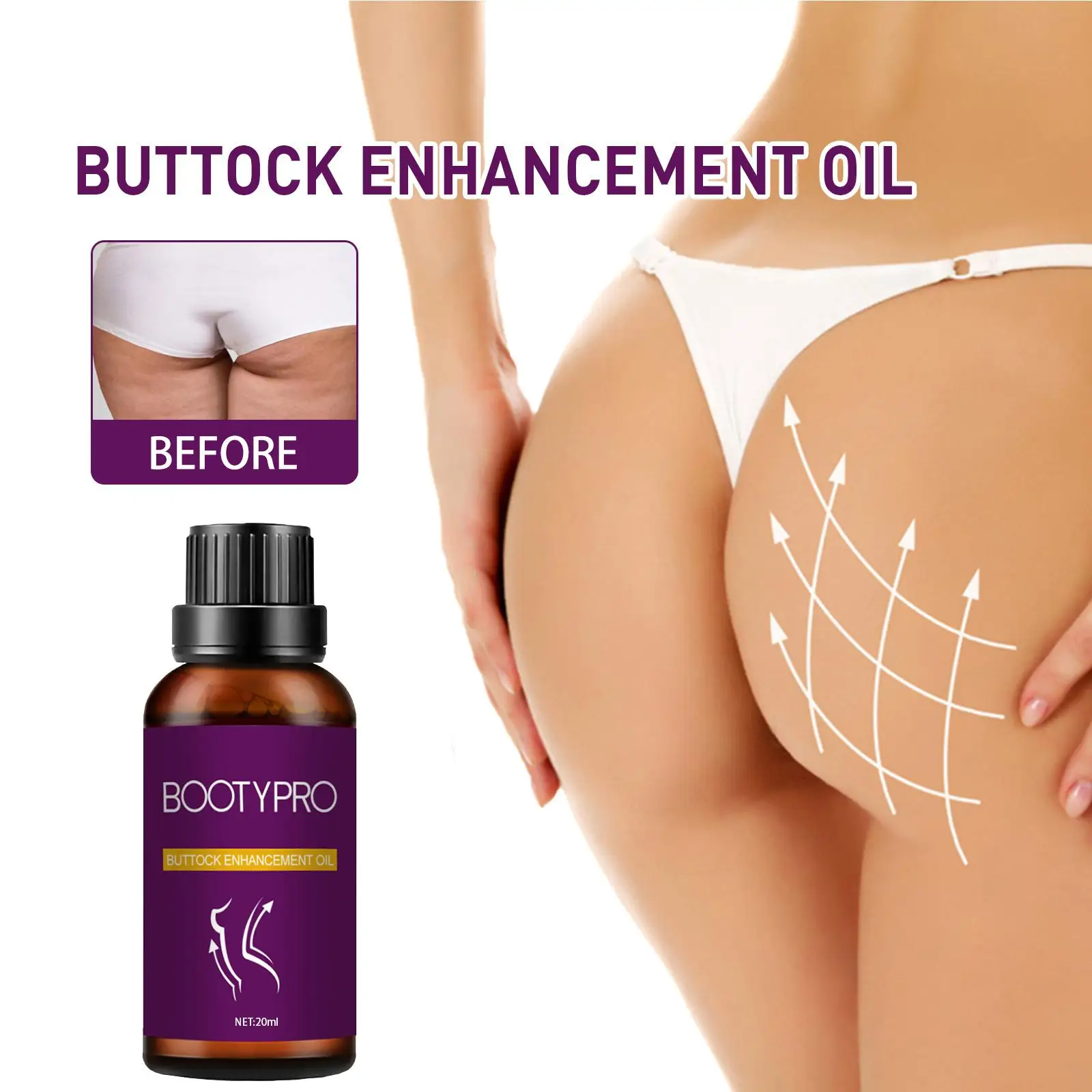 

Масло для увеличения ягодиц, 20 мл