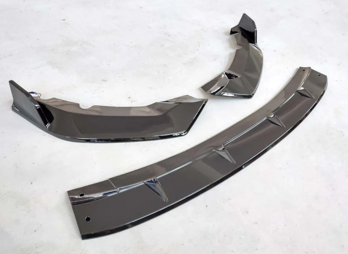 Спойлер для переднего бампера губа ДЛЯ BMW 1 серии F20 M Sport 2019 углеродное волокно