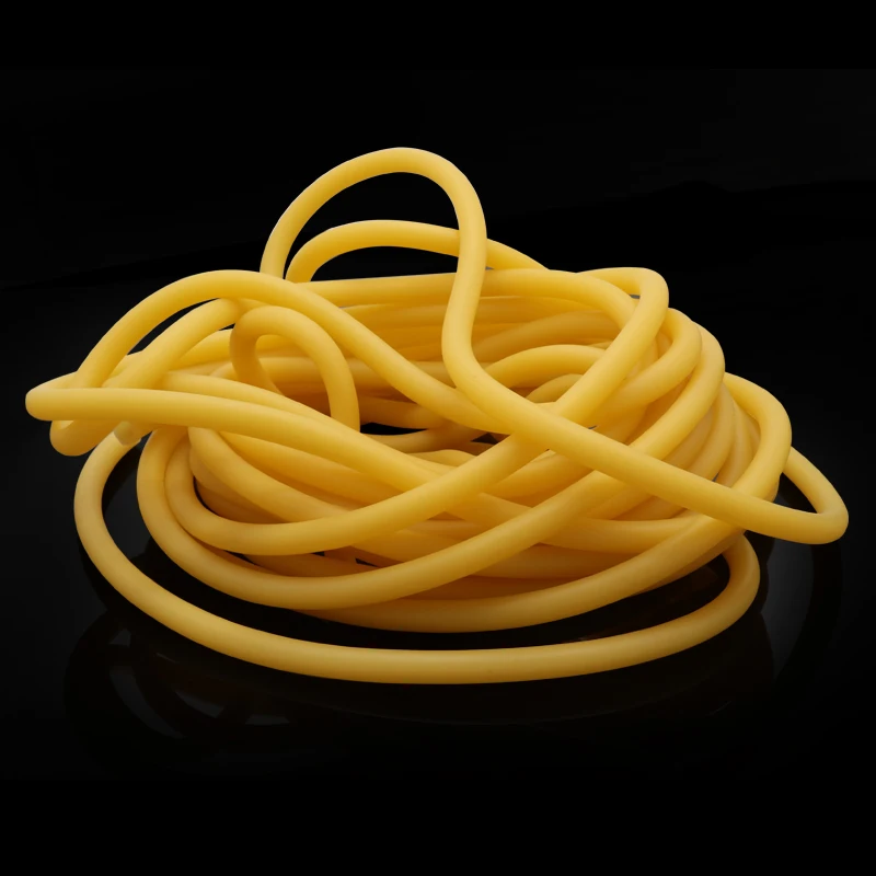 1/5M ID 1.6 1.8 2 3 4 5 6 7 9 10 12 mm Nature Latex Rubber Hoses High Resilient Elastic Surgical Medical Tube Slingshot Catapult - купить по