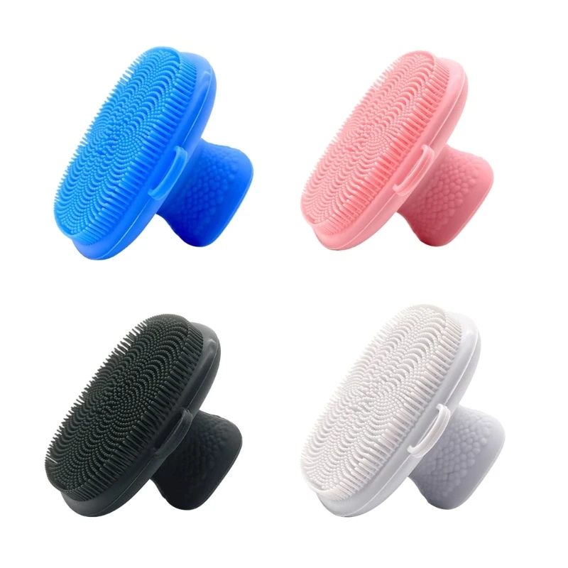 

Soft Silicone Scrubber Cleansing Brush Face Exfoliator for Massage Tool