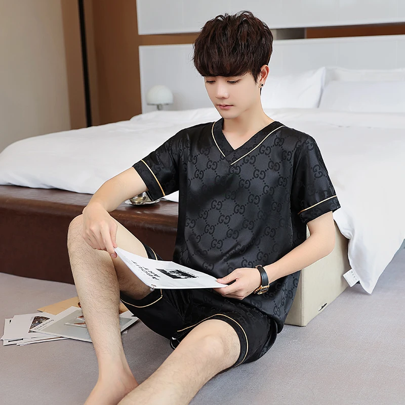 2022 New Pajamas Single Men's Summer 