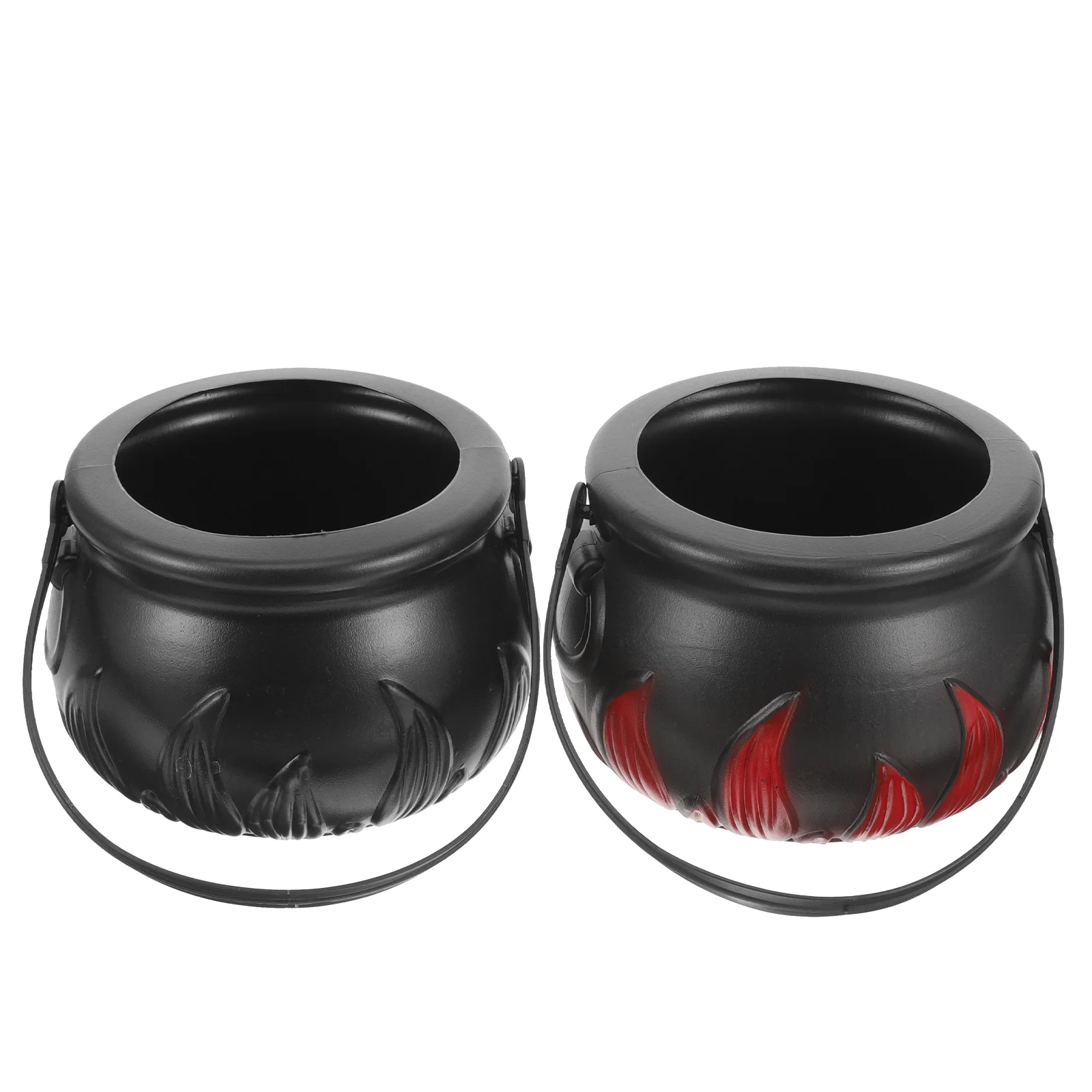 Конфеты Котел Ведьма Банка Гирлянда Декор Пластиковое Ведро Хэллоуина Детские