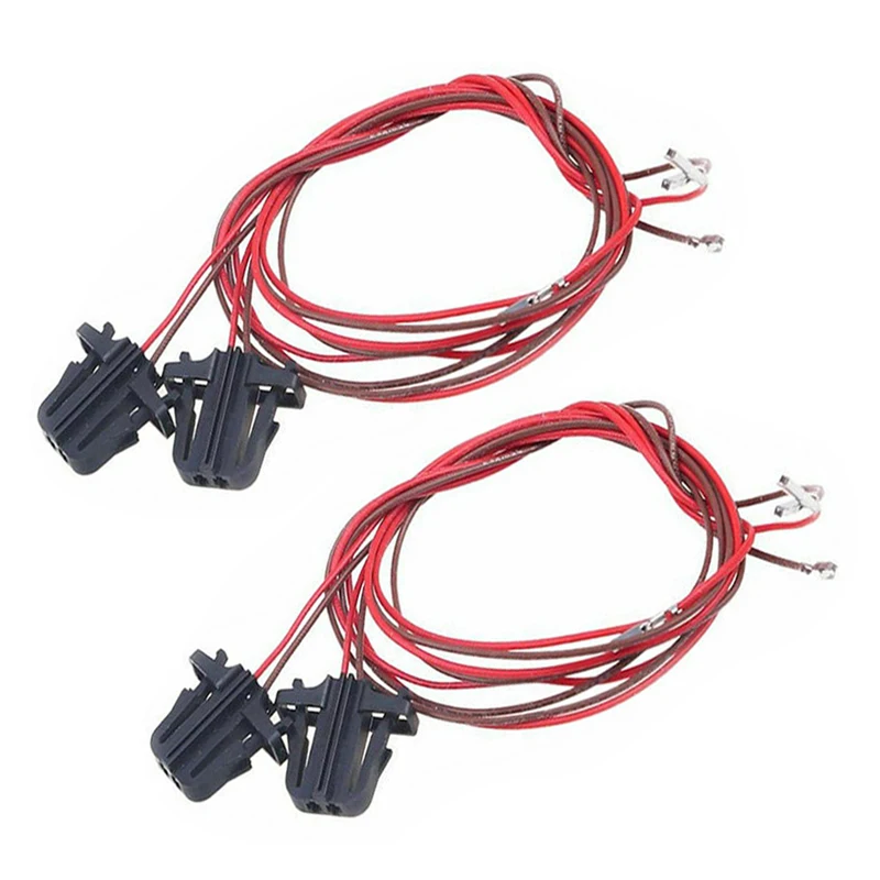 

3AD947411 1K0947411A 4Pcs Car LED Door Warning Light Harness Connector Wire Cable Fit for VW Passat Jetta Skoda Seat 3B0972702