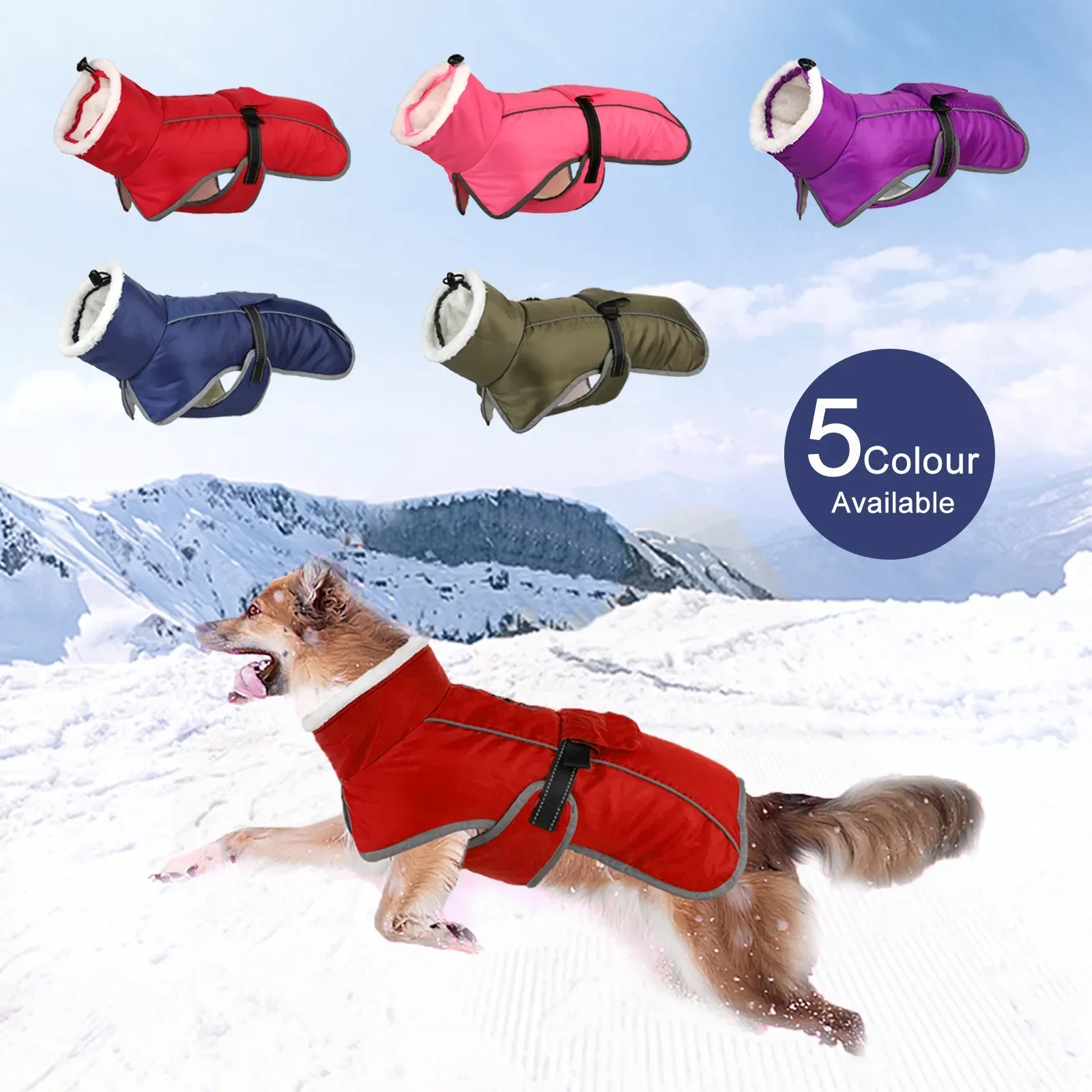 

Bulldog Coats Snow Clothes Cold Dog Dog Jacket Reflective Coat Warm Weather Dog Large French Jacket Winter Pet