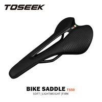 toseek ultralight bicycle saddle breathable comfortable seat cushion narrow small saddle recommended for women bike saddle parts