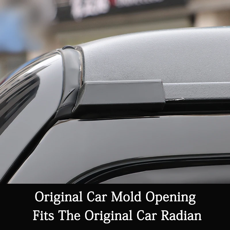 QHCP верхний дождевой желоб для крыши Модернизированный воды диверсии Jeep Wrangler JK JL