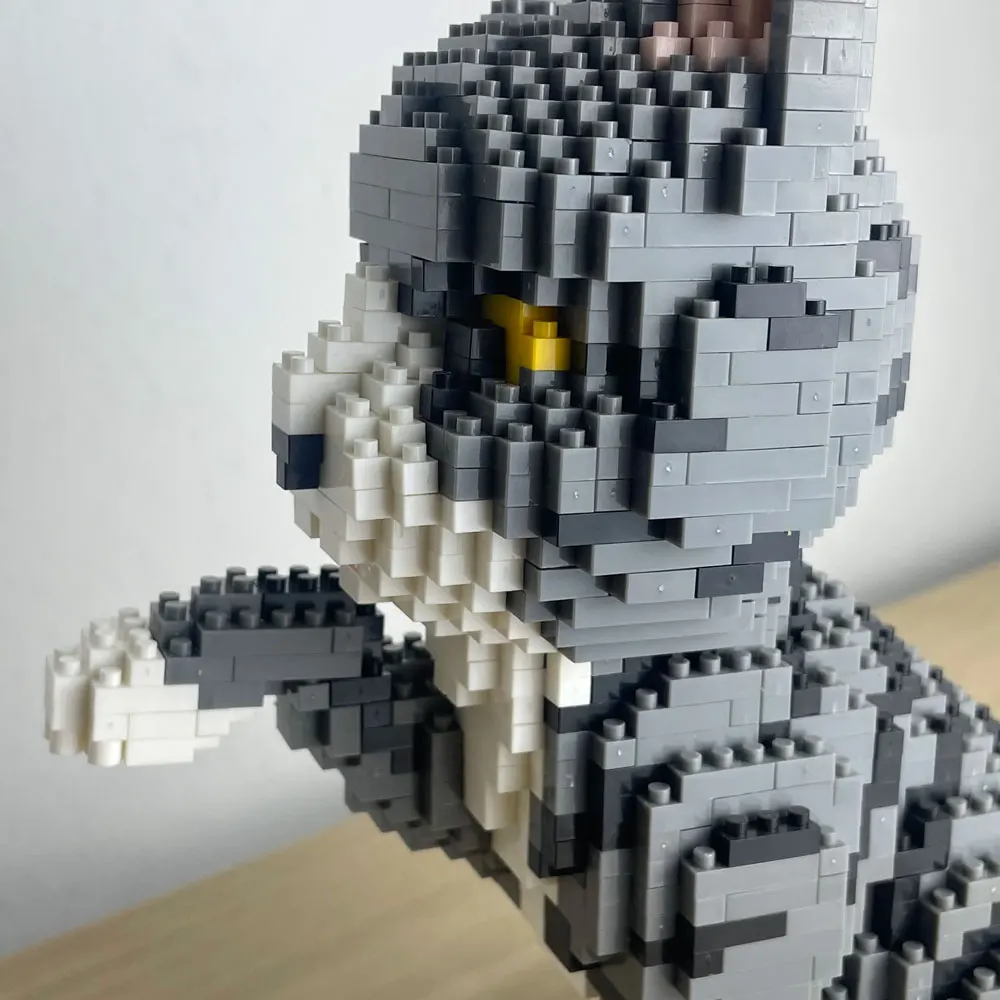 Мини-строительные блоки в форме животных: милый дизайн