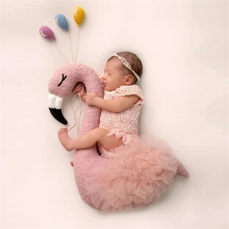 

Baby Photography Props for Boy or Girl Flamingo Posing Baby Photo Props