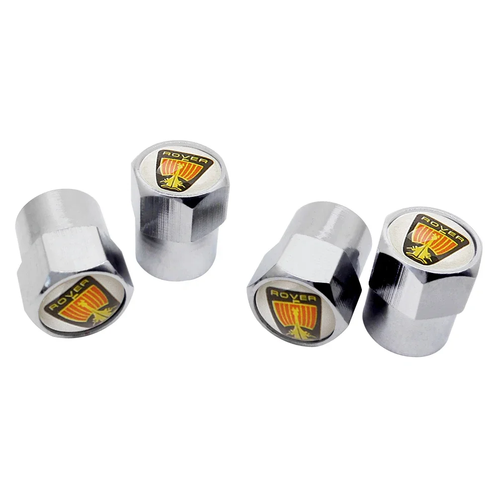 Металлическая крышка клапана колеса с логотипом автомобиля для Rover 75 25 400 200 45 800 100
