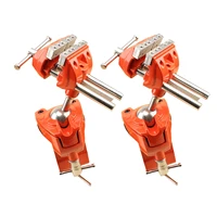 heavy duty tabletop clamp vice woodworking clamps rotating drill stand for cutting conduit hobby metalworking craft model