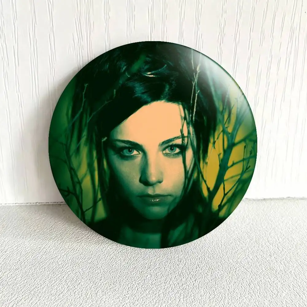 Фото Значки E-Evanescence Fallen A-Amy Lee, круглые, 25, 32, 44, 58, 75 мм, для фанатов, коллекционеров, подарки друзьям, броши, сувениры №4