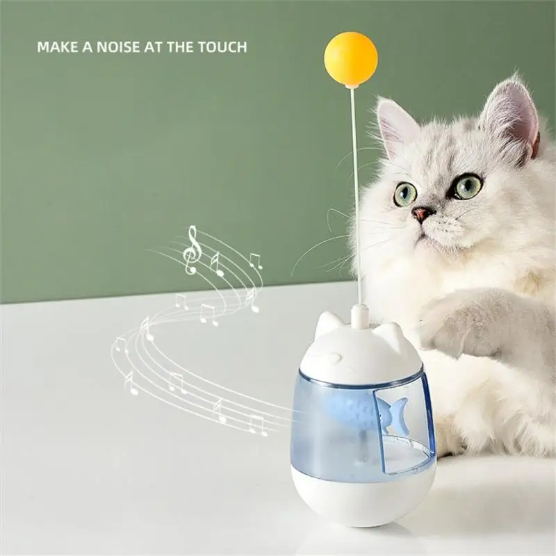 

Tumbler Toy Durable No Burrs Not Easily Broken Tough Long Rod Cat Supplies Cat Toy Two Colors A Delicate And Round Touch 195g