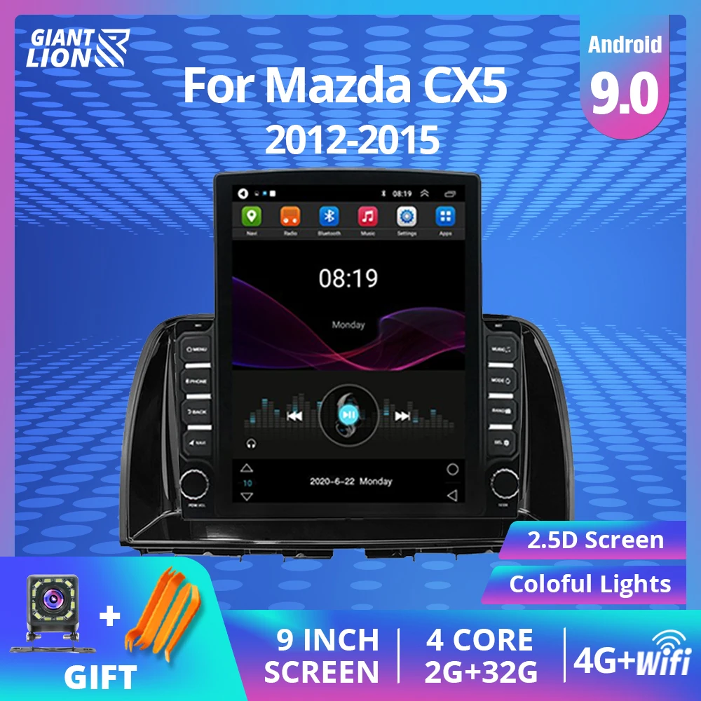 Автомагнитола 2din для Mazda CX5 стерео-система под управлением Android без DVD с GPS