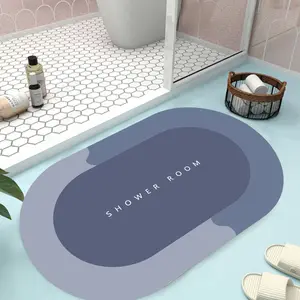 new bath mat entrance door mat super absorbent bathroom mats quick drying bathroom carpet modern simple non slip floor mats home free global shipping