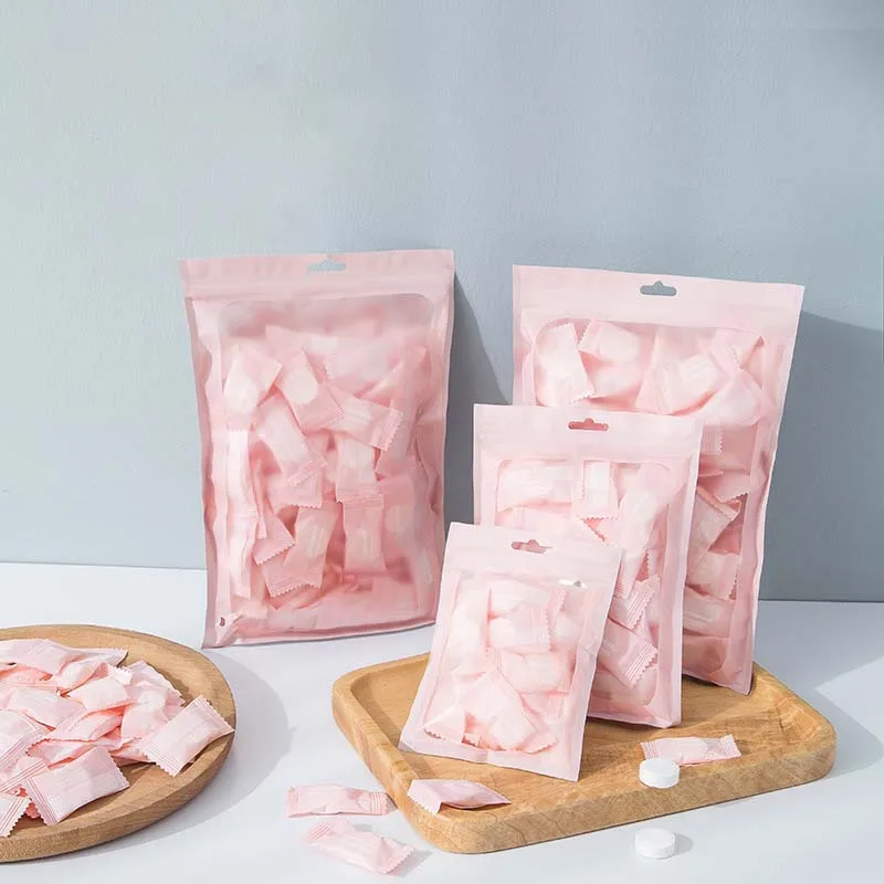 

20PCS/50PCS Towels Outdoor Travel Moistened Tissues Towel Compressed Face Portable Disposable Multipurpose Non-woven White