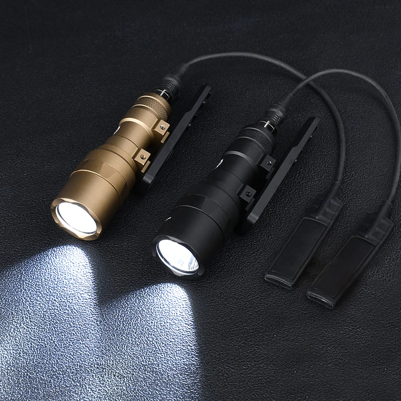 Тактический Surefir M300C скаутский фонарик SF M300 белый фонарь для охоты AR15