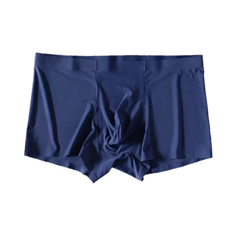 Underwear Boxer Spandex  Crotch Nylon Underwear Shorts