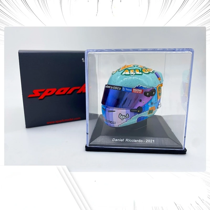

F1 racing model ornaments 1:5 helmet Spark McLaren Ricardo 2021 edition MCL35M peripheral