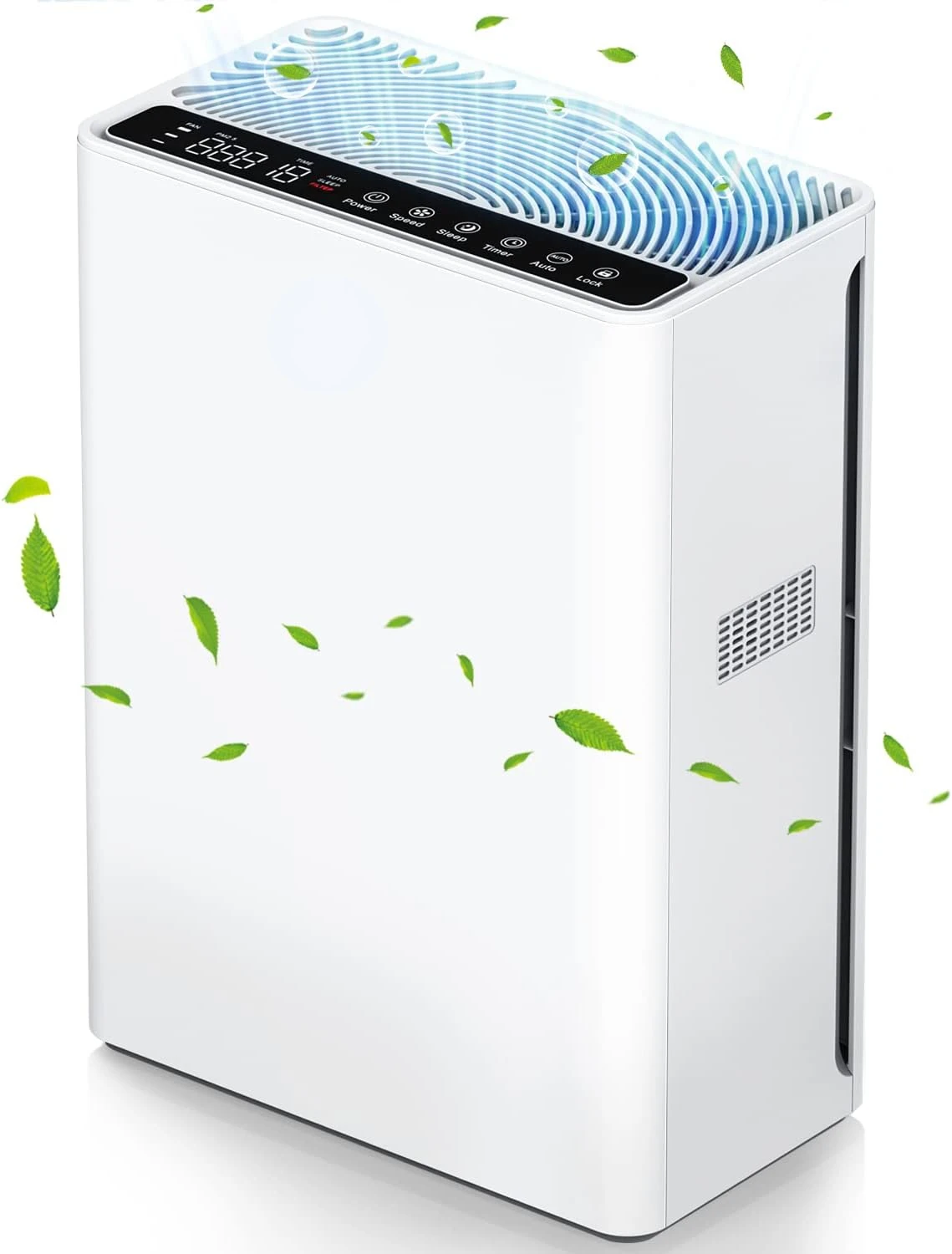 

Air Purifiers For Home Large Room Up To 1730 sqft H13 HEPA Air Purifiers Filter With Filter Reminder Timer Sleep Air Quality Dis