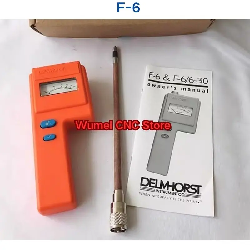 Фото Измеритель влажности сена F6 Тестер влажности травы Termhorster F-6 6-30% DELMHORST №1
