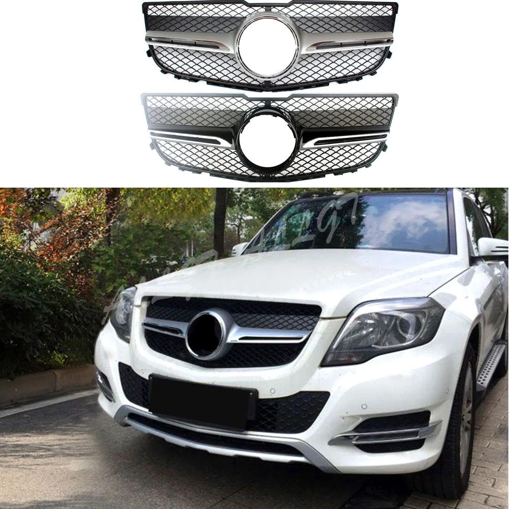 

Передняя решетка бампера для автомобилей Mercedes-Benz X204 GLK Class 2013 2014 2015 AMG