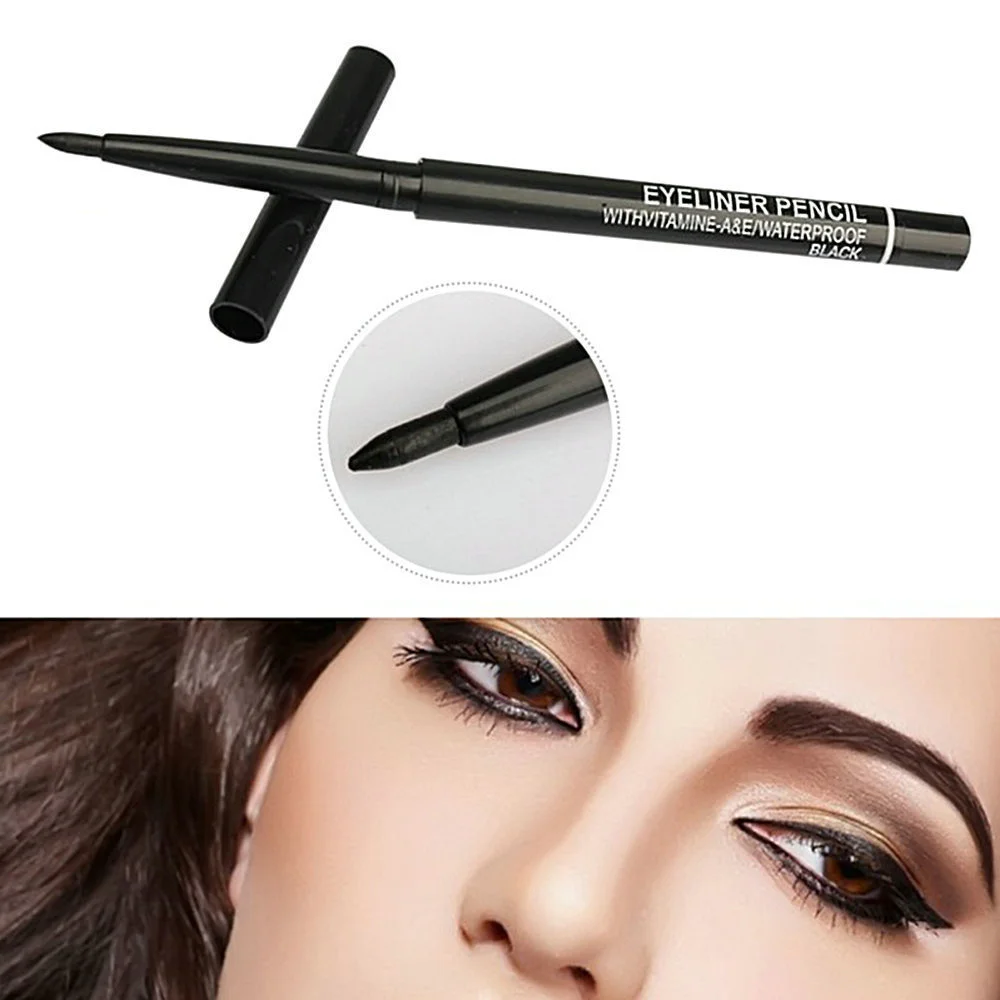 

Professional Long Lasting Eyeliner Pencil Colourful Pigment Waterproof Black Color Gel Eye Liner Pen Makeup Eye Beauty Cosmetics
