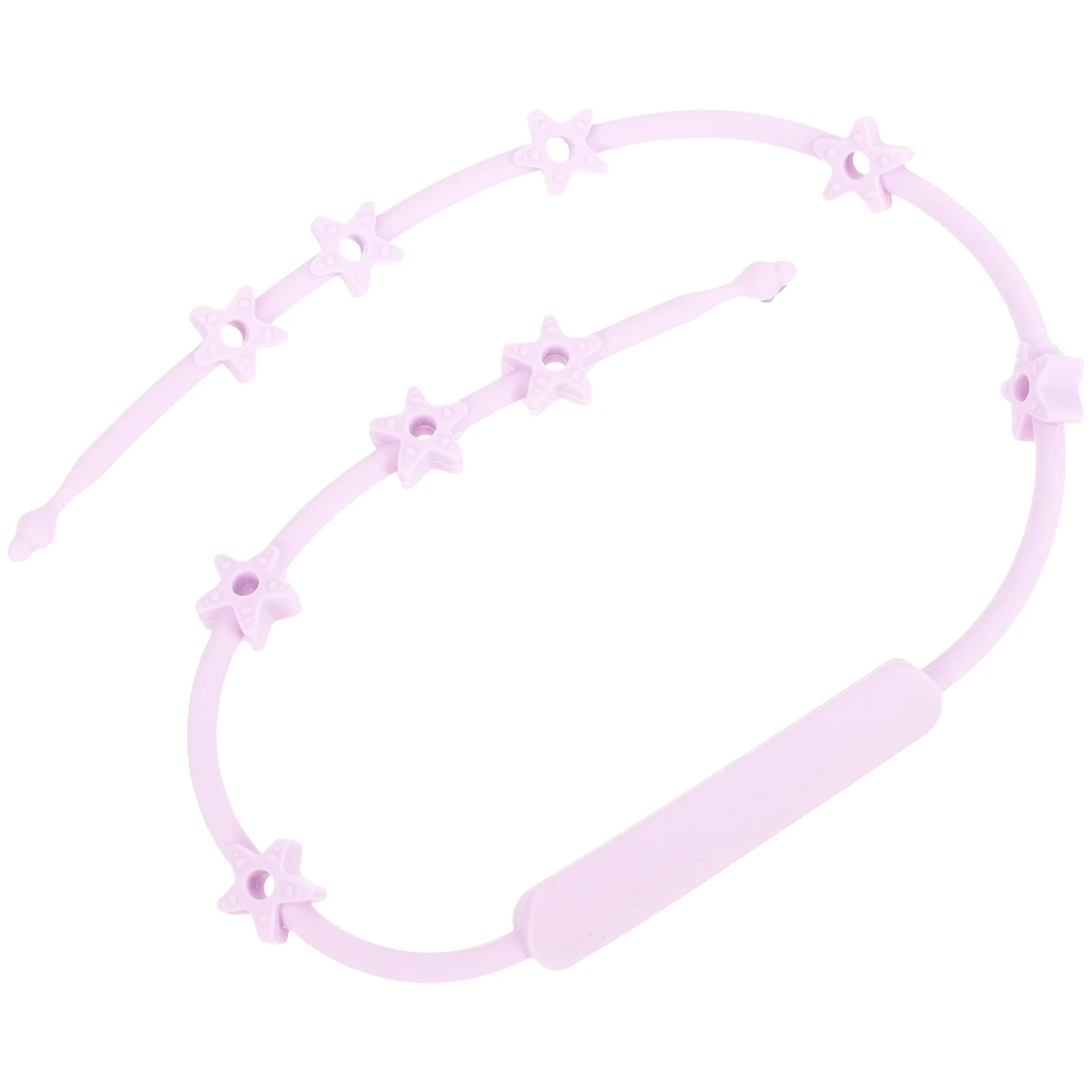 

Baby Bottle Lanyard Toy Chain Adjustable Silicone Strap Stroller Pacifier Straps