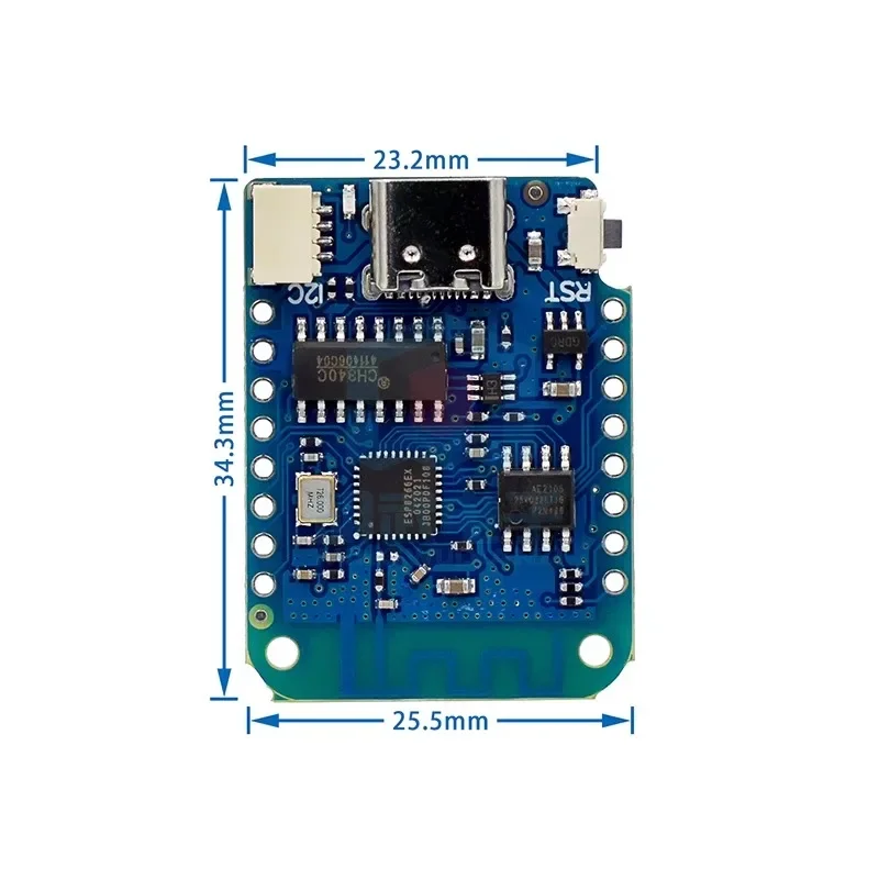 LOLIN D1 Mini V4.0.0 — модуль ESP8266 4 МБ WIFI