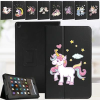 support cover for fire 86th7th8thfire 75th7th9thhd 105th7th9th unicorn series protective shell flip tablet case