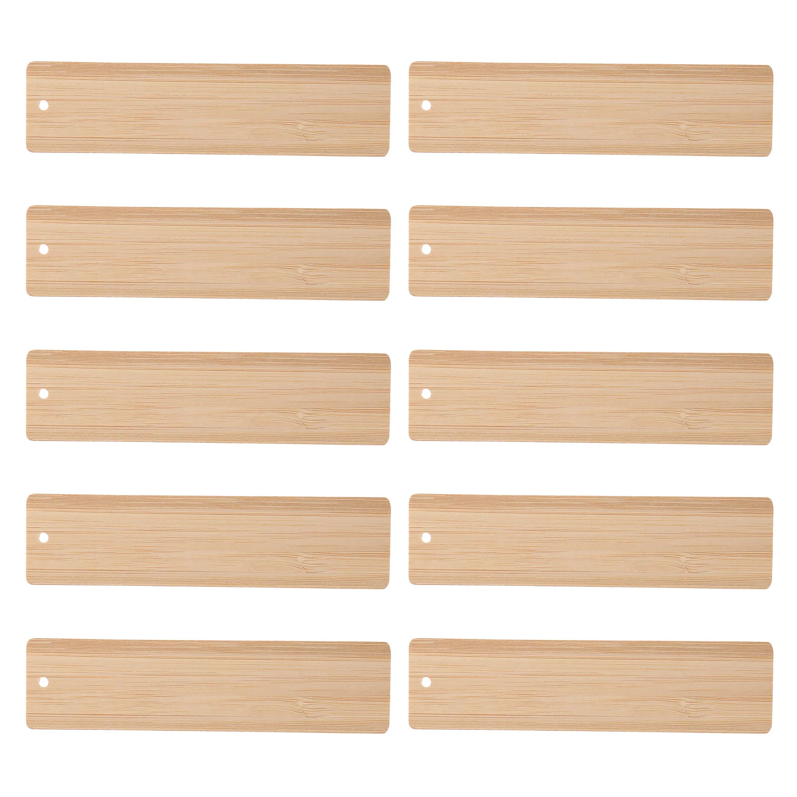 

Необработанные пустые деревянные бирки «сделай сам», 10 шт., деревянное ремесло, подвесное ремесло с вырезами, материалы для рукоделия