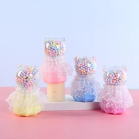 princess bear fluffy slime cotton mud soft light clay plasticine foam beads educational toys antistress toy ak386