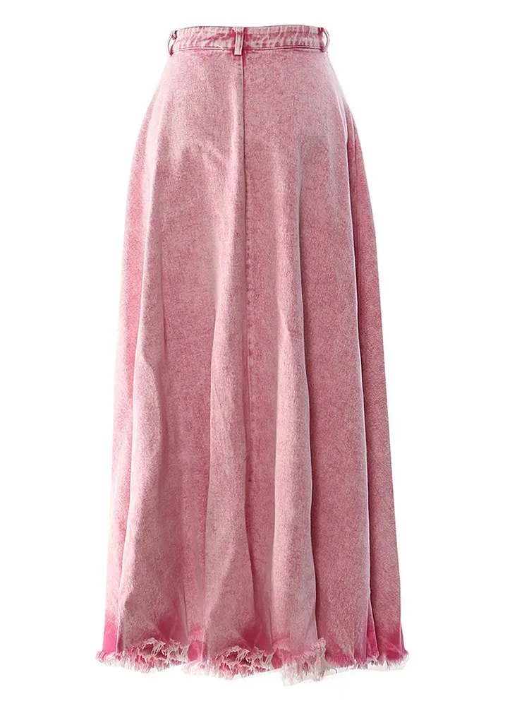 Рисунок 3 - Юбка-макси Женская джинсовая свободного