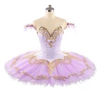 2020 newslilac fiary doll professional tutu for girls yagp ballet costume tutus child purple platter pancake tutu competition