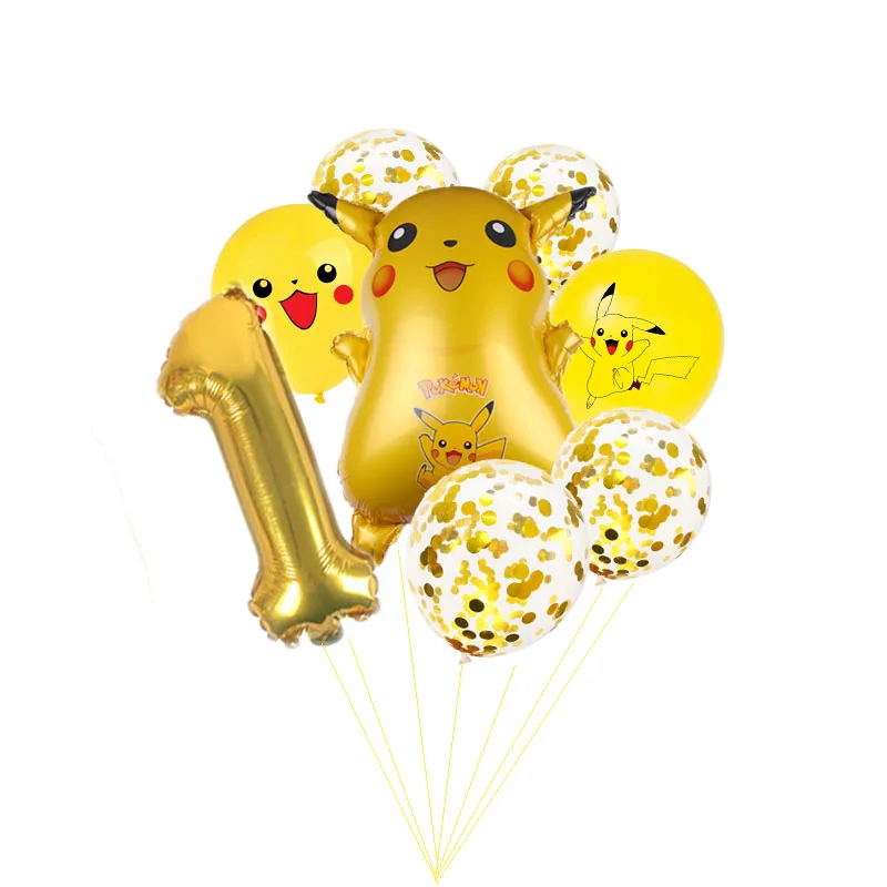 8 шт. детский латексный воздушный шар Покемон |
