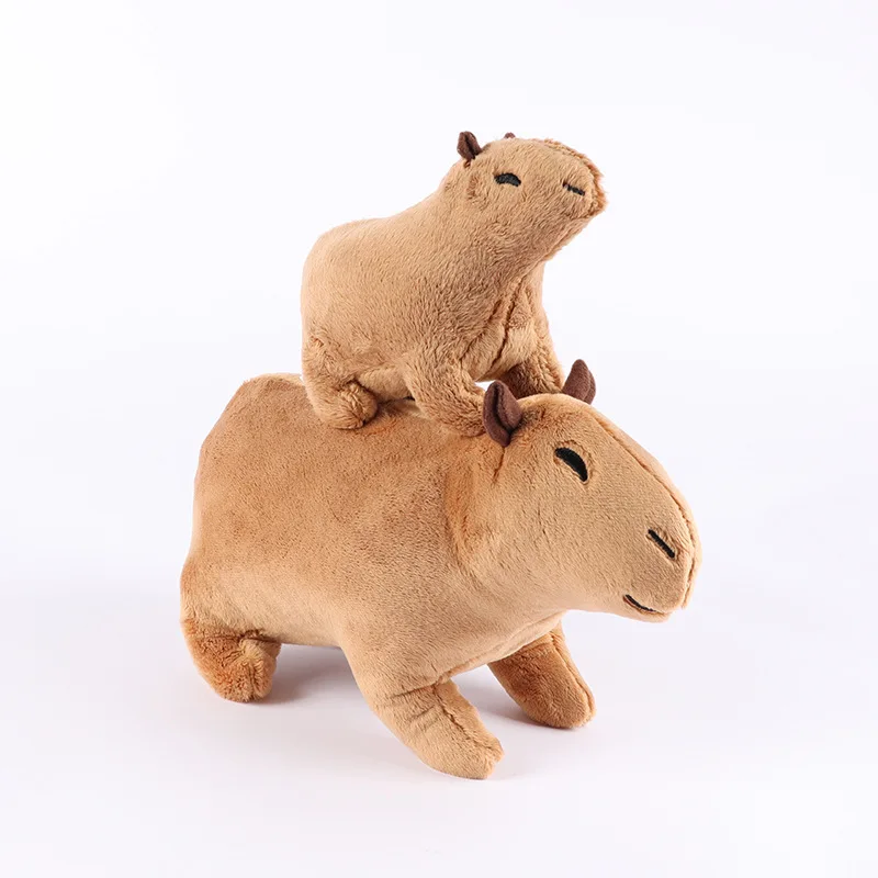 

18CM 30CM Soft Fluffy Simulation Capybara Plush Toy Big Size Kawaii Cute Stuffed Animal Dolls For Kids Birthday Gift Home Decor