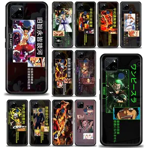 phone case for oppo a3s a5s a9 a15 a31 a63 a54 a52 find x2 reno 3 4 5 6 pro 5g silicone back cover japanese anime luffy zoro free global shipping
