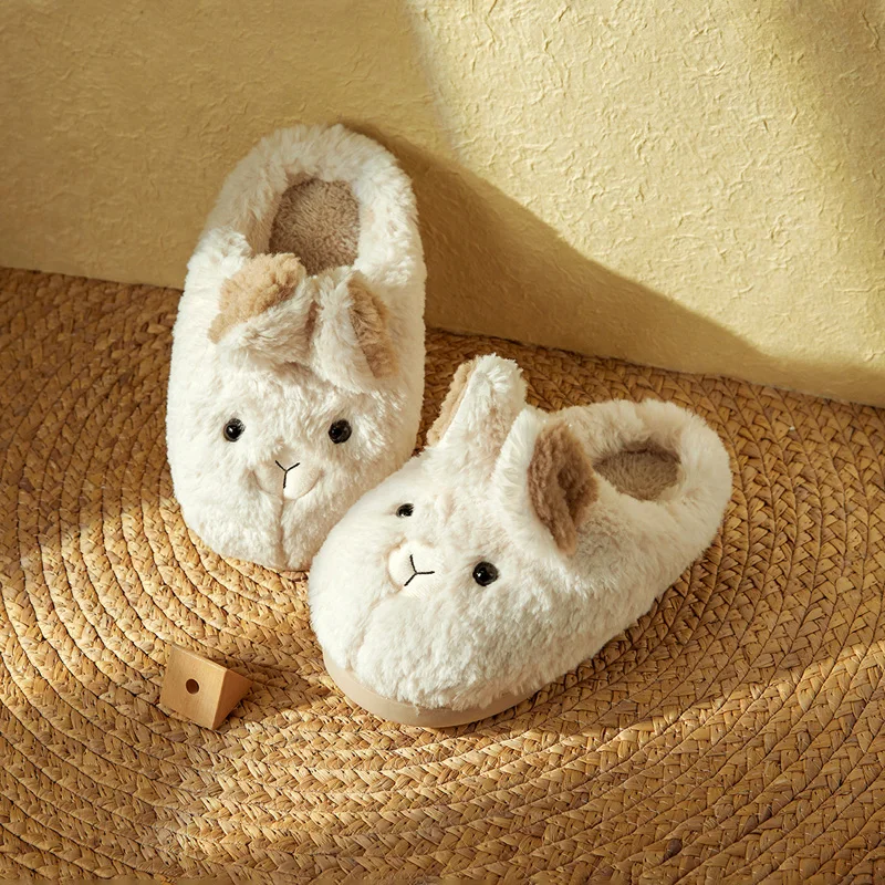 

Веселые детские зимние тапочки в стиле Марио, теплые и уютные плюшевые утолщенные милые семейные тапочки для детей