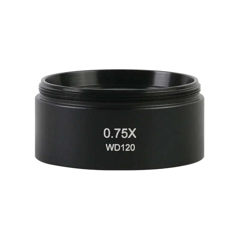 Тринокулярный микроскоп стерео WD30 WD165 WD120 0.3X 0.5X 0.7X 0.75X 2X увеличительный