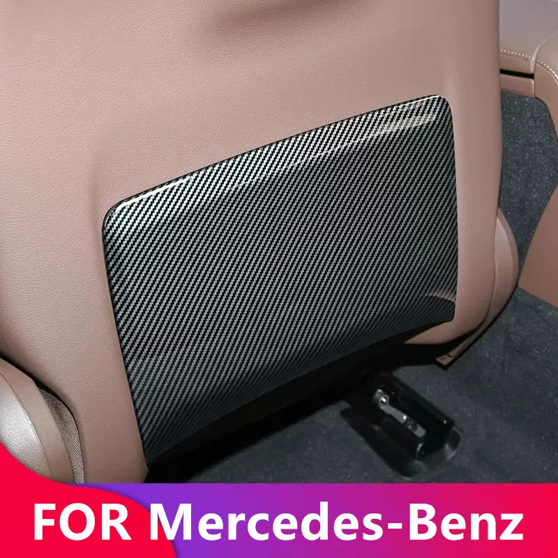 2 шт. декоративные наклейки на переднее сиденье автомобиля Mercedes-Benz C Class 2015-2021