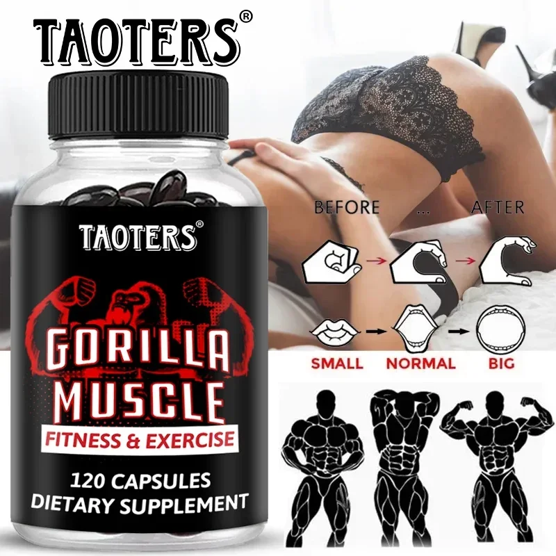 

Taoters Natural Energy Booster - Helps Increase Strength, Endurance, Energy Boost and Promotes Muscle Growth Gains