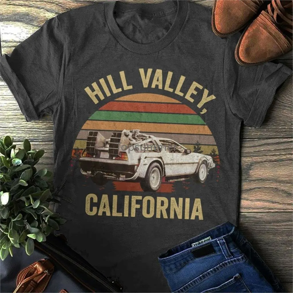 

Hill Valley T-Shirt Back To The Future Shirt Marty Mcfly Hill Valley Classic
