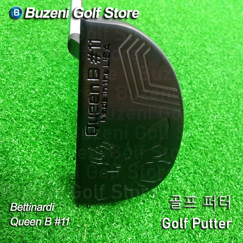 

New Golf Clubs Golf Half Round Putter Bettinardi Queen B#11 Extinction Black 33/34/35inch With Headcover Golf Clubs Top Quality